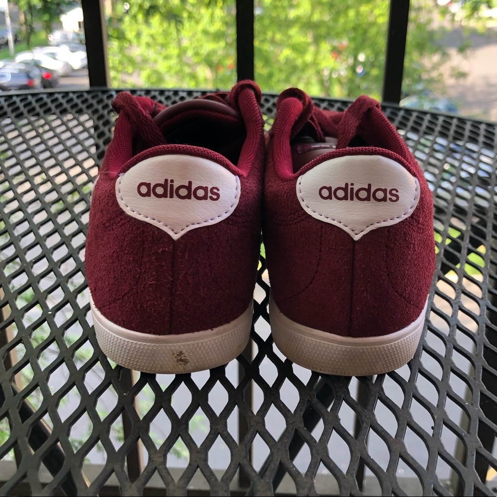 Maroon Adidas Sneakers
